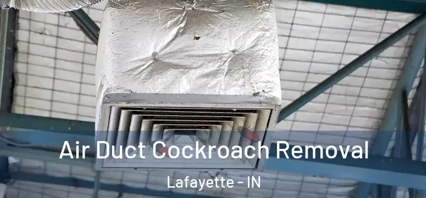  Air Duct Cockroach Removal Lafayette - IN